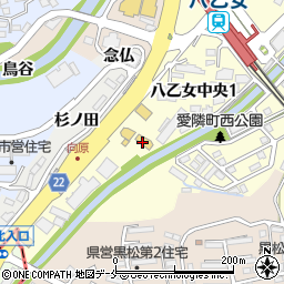 トヨタレンタリース仙台八乙女店周辺の地図