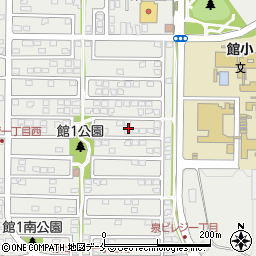 宮城県仙台市泉区館1丁目11周辺の地図