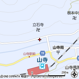 山形県山形市山寺4410周辺の地図