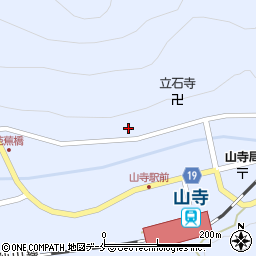 山形県山形市山寺4395周辺の地図