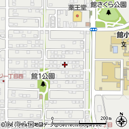 宮城県仙台市泉区館1丁目12周辺の地図