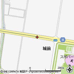 宮城県仙台市泉区松森（下中門）周辺の地図
