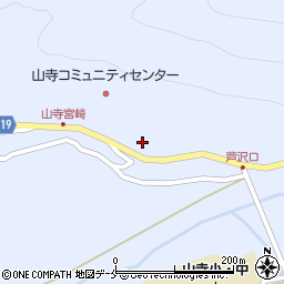 山形県山形市山寺531周辺の地図