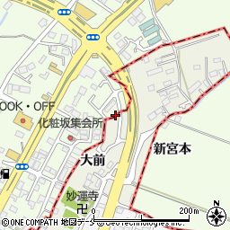 軒先パーキング利府神谷沢周辺の地図