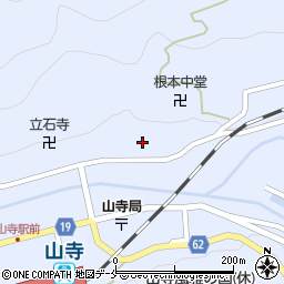 山形県山形市山寺4428周辺の地図