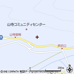 山形県山形市山寺533周辺の地図