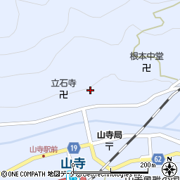 山形県山形市山寺4419周辺の地図