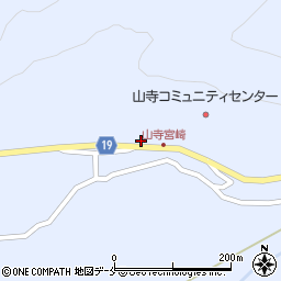 山形県山形市山寺488-1周辺の地図