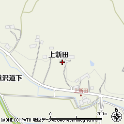 宮城県仙台市青葉区芋沢上新田周辺の地図