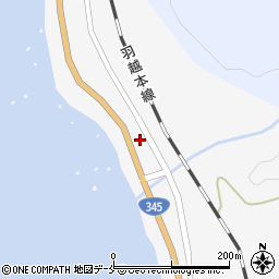 新潟県村上市吉浦2557周辺の地図