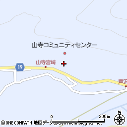 山形県山形市山寺516周辺の地図