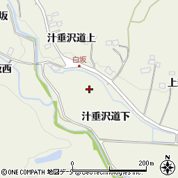 宮城県仙台市青葉区芋沢汁垂沢道下周辺の地図