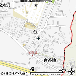 松森アパート周辺の地図