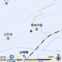 山形県山形市山寺4449周辺の地図
