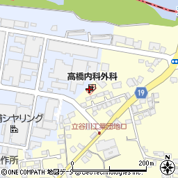 高橋外科内科医院周辺の地図