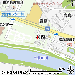 宮城県仙台市泉区市名坂竹内周辺の地図