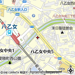 カギの２４時間救急車八乙女中央周辺の地図
