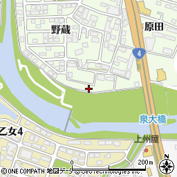 宮城県仙台市泉区市名坂野蔵84-11周辺の地図