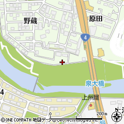 宮城県仙台市泉区市名坂野蔵87周辺の地図
