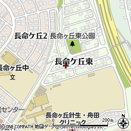 宮城県仙台市泉区長命ケ丘東4-6周辺の地図