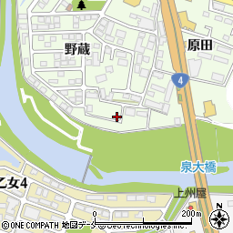 宮城県仙台市泉区市名坂野蔵84-10周辺の地図