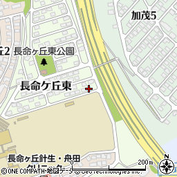 宮城県仙台市泉区長命ケ丘東3-10周辺の地図