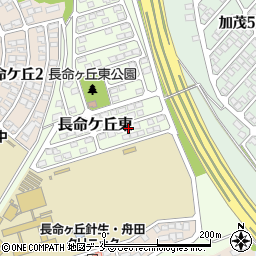 宮城県仙台市泉区長命ケ丘東3-4周辺の地図