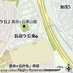 宮城県仙台市泉区長命ケ丘東3-5周辺の地図