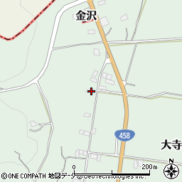 山形県東村山郡山辺町大寺876周辺の地図