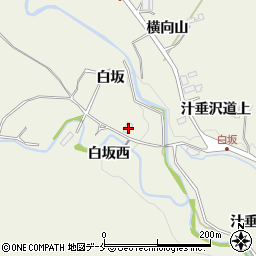 宮城県仙台市青葉区芋沢白坂18周辺の地図