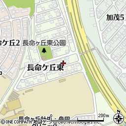 宮城県仙台市泉区長命ケ丘東5-12周辺の地図