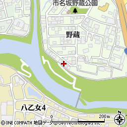 宮城県仙台市泉区市名坂野蔵50-129周辺の地図