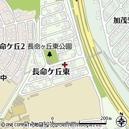 宮城県仙台市泉区長命ケ丘東5-4周辺の地図