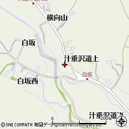 宮城県仙台市青葉区芋沢汁垂沢道上4周辺の地図