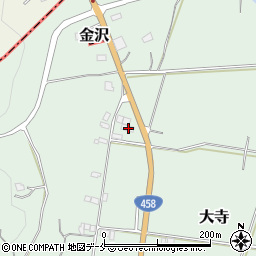 山形県東村山郡山辺町大寺1738-1周辺の地図