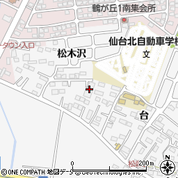 ニチイケアセンター仙台松森周辺の地図