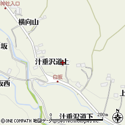 宮城県仙台市青葉区芋沢汁垂沢道上29周辺の地図