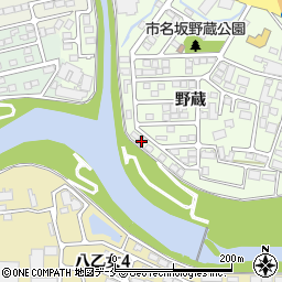 宮城県仙台市泉区市名坂野蔵50-125周辺の地図