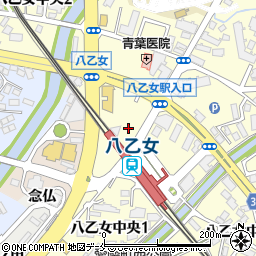 ザ・パーク八乙女駅前駐車場周辺の地図