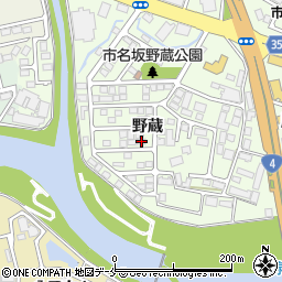 宮城県仙台市泉区市名坂野蔵50-110周辺の地図