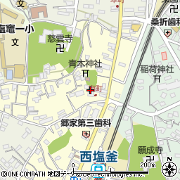 大和教本庁周辺の地図