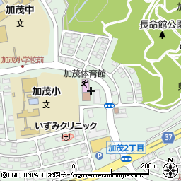 仙台市役所　泉区市民センター加茂市民センター周辺の地図