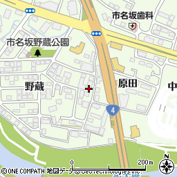 宮城県仙台市泉区市名坂野蔵23周辺の地図