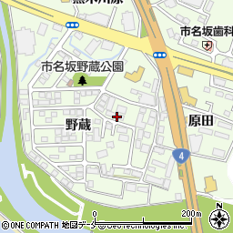 宮城県仙台市泉区市名坂野蔵25周辺の地図