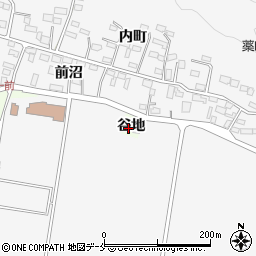 宮城県仙台市泉区市名坂谷地周辺の地図