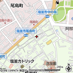 株式会社阿部平蒲鉾店　本社工場周辺の地図