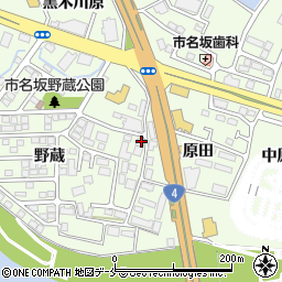 宮城県仙台市泉区市名坂野蔵18周辺の地図