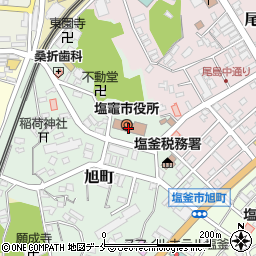 〒985-0000 宮城県塩竈市（以下に掲載がない場合）の地図
