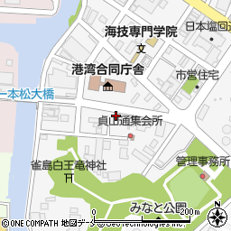 日本小型船舶検査機構仙台支部周辺の地図