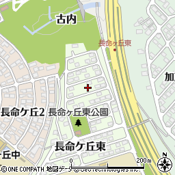 宮城県仙台市泉区長命ケ丘東13周辺の地図